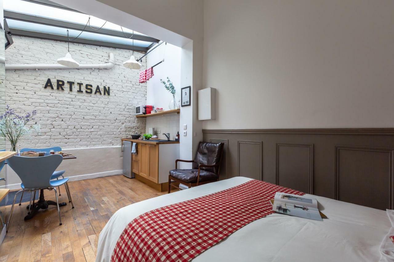Artisan Lofts Near Marais Apartment Paris Exterior photo
