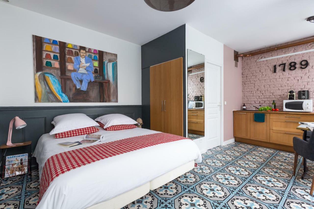 Artisan Lofts Near Marais Apartment Paris Exterior photo